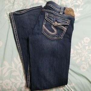**Silver Jeans** DARK WASH size 30